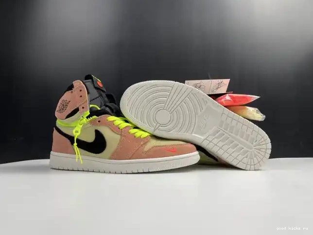1 Jordan Switch CW6576-800 High Air Peach 0522
